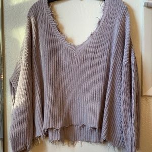 Forever 21 + Off the Shoulder sweater